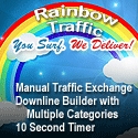 Rainbow Traffic Internet’s newest Traffic exchange!