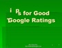 Tips for Good Google Ratings (Tips for Good Google Ratings.wmv)